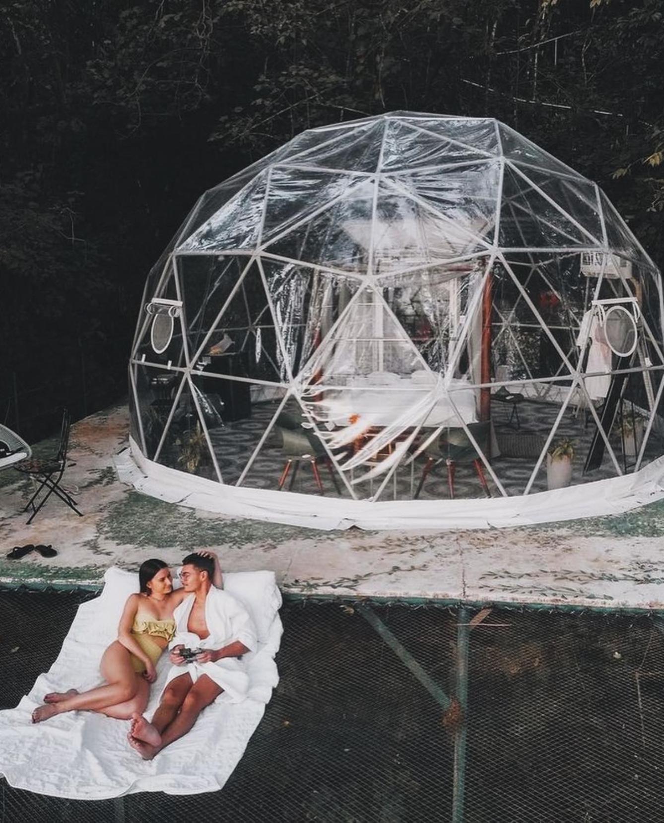 Domos Mirador Romantic Private Honeymoon Glamping Miramar 外观 照片