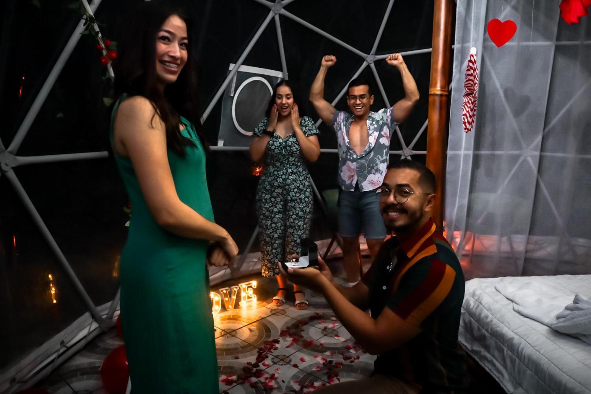 Domos Mirador Romantic Private Honeymoon Glamping Miramar 外观 照片