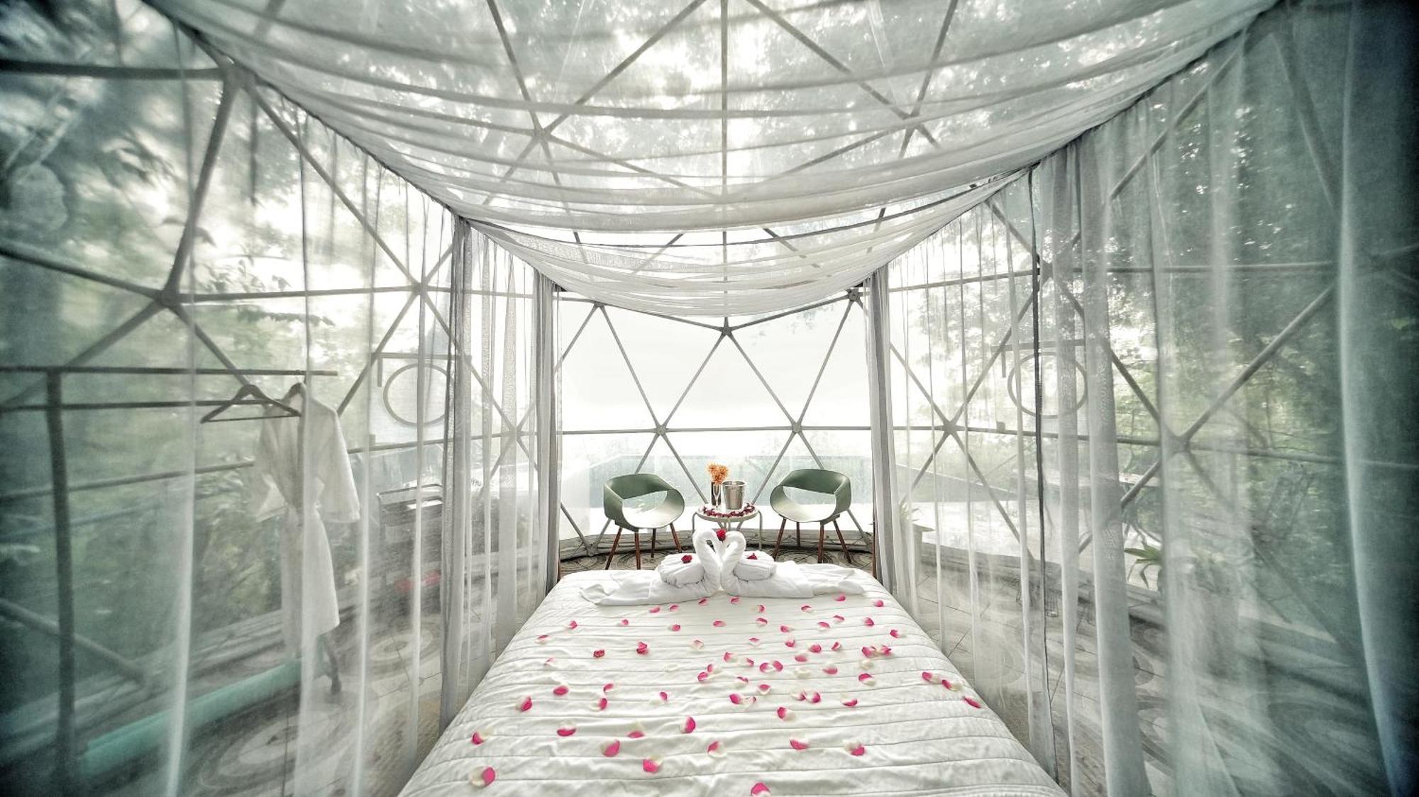Domos Mirador Romantic Private Honeymoon Glamping Miramar 外观 照片